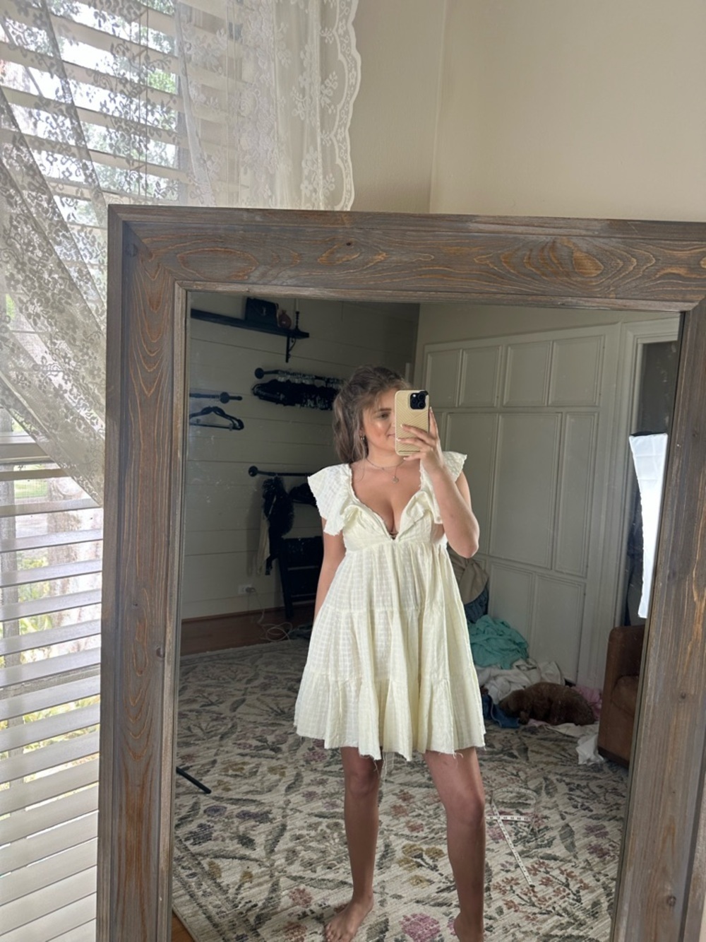 Free people undone mini dress - Picture 2 of 4